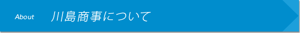 about　川島商事について